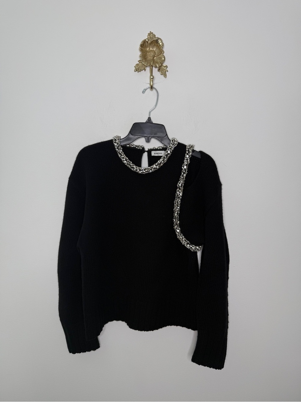 Simkhai Monroe Embellished Pullover L